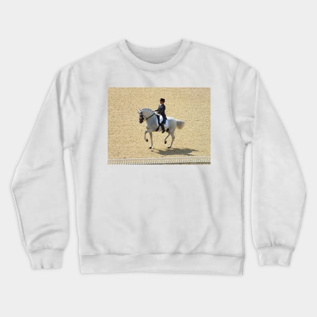 Dressage Crewneck Sweatshirt by Ludwig Wagner